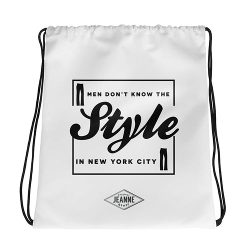 Style in NYC - Drawstring bag