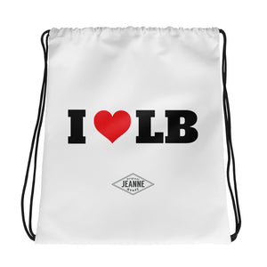 I love LB Drawstring bag